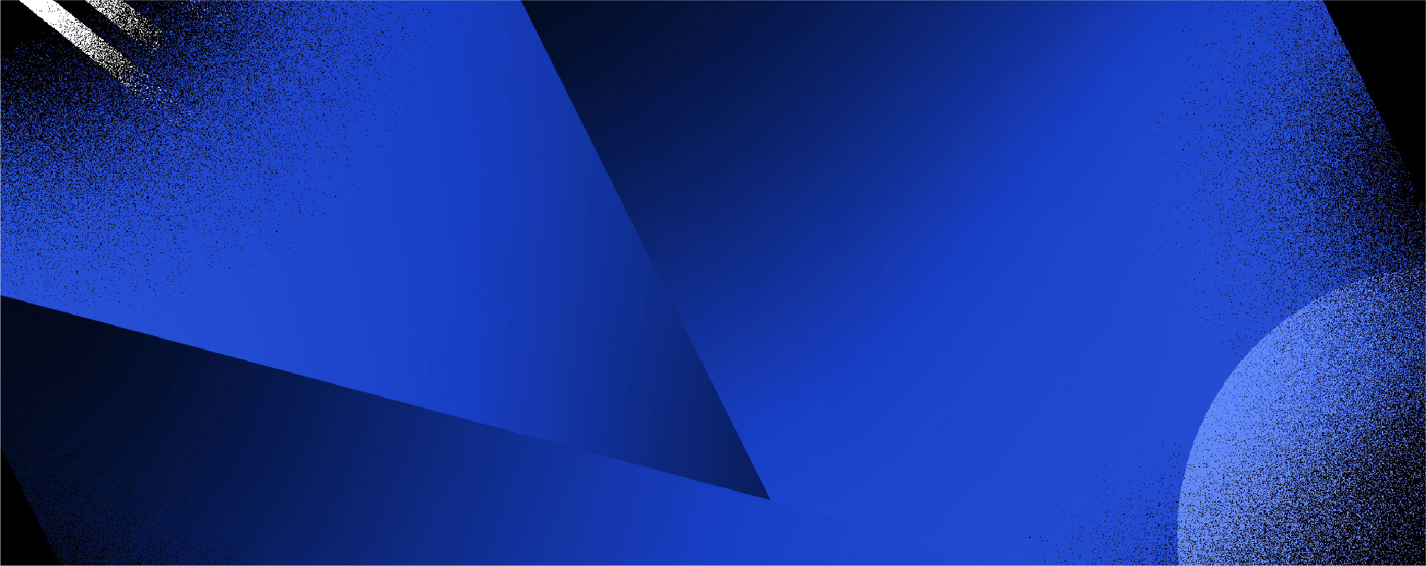 Abstract blue background with geometric shapes